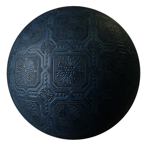 Wallpaper Anaglypta Navy
