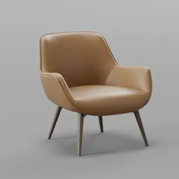 Leather Accent Chair