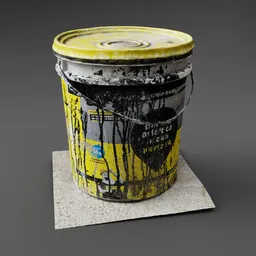 Paint Bucket with Lid