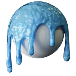 Clear Glossy Dripping Water