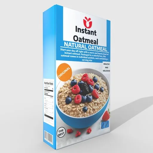 Instant Oatmeal Box