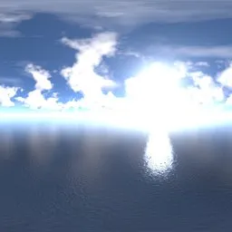 Cloud Sky Ocean Reflection