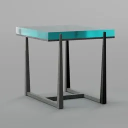 Square End Table