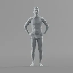 Lowpoly Male Underwear