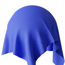 Royal Blue Micro Weave Fabric
