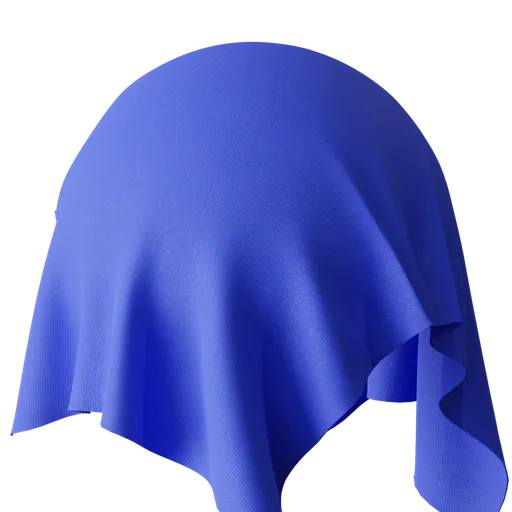 Royal Blue Micro Weave Fabric