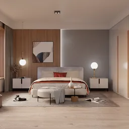 Modern bedroom