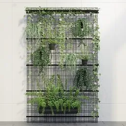 Ivy Grid Wall