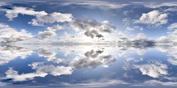 Infinite Real Sky - Puffy Clouds Daytime