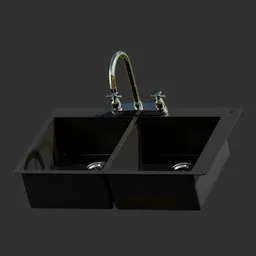 Sink S71 S712-F765  CR BK