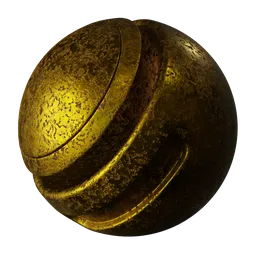 Rusty Gold Metal