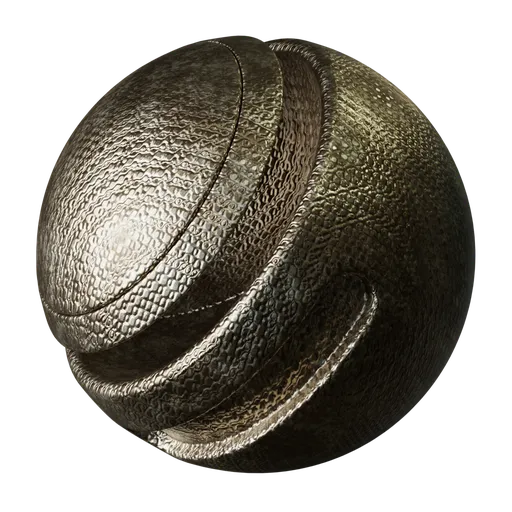 Hammered metal