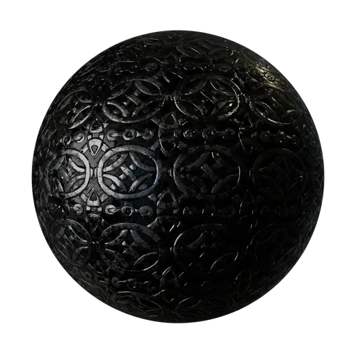 Cast Iron Wrought Pattern Circle