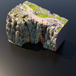 Cliff wall