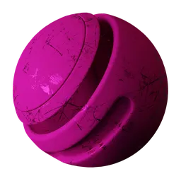 Heavy Scratched Painted Steel