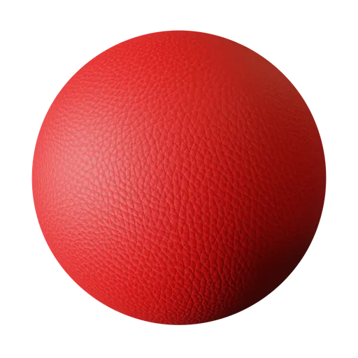 BULL LEATHER Pure Red