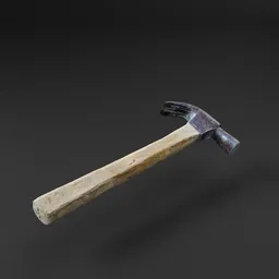 Old Rusty Claw Hammer