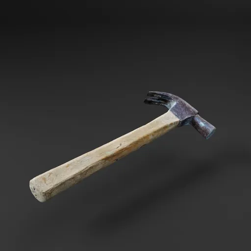 Old Rusty Claw Hammer