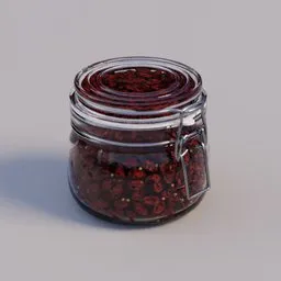 Jar small with goji