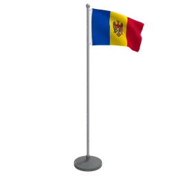 Animated Flag of Moldova