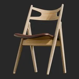CH29P | Sawbuck Chair