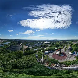 Abandoned amusement park