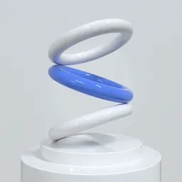 Rotating Rings Ornament