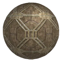 Sci-Fi Stone Panel