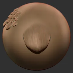 ER_Dragon Scale Rounded Plate