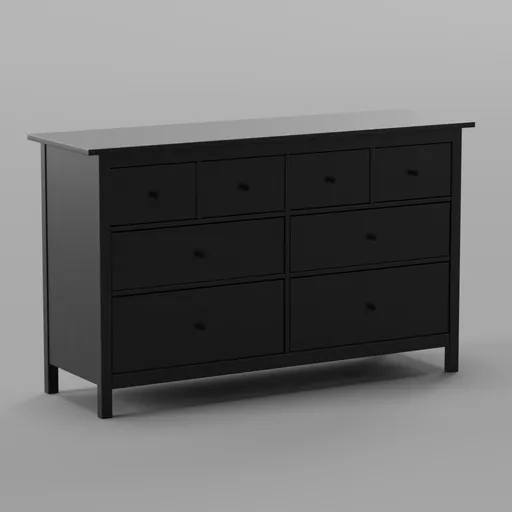 IKEA Hemnes drawer black