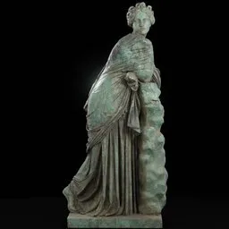 statue of Vs Polyhymnia