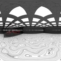 Futuristic Tunnel Garage HDRI