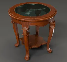 Old Lamp Table