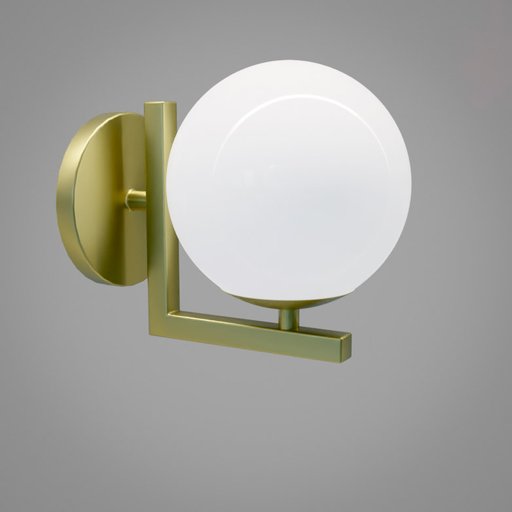 Thumbnail: Globe wall lamp