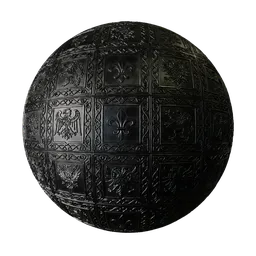 Medieval Black Metal Panels