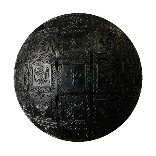 Medieval Black Metal Panels