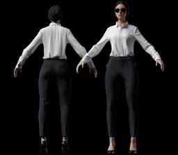 Business Lady Office Girls