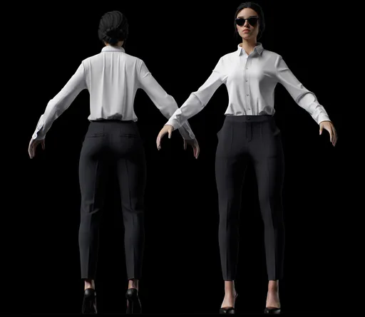 Business Lady Office Girls