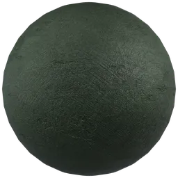 Painted Plaster Dark Green