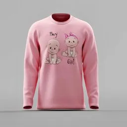 Baby Cartoon Long Sleeve Tee