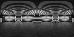 Studio Dark Line Lamps - HDRi