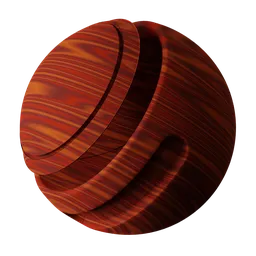 Vertically sliced sanded wood