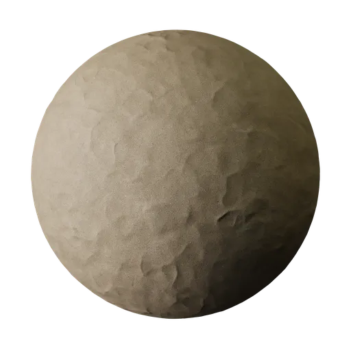 High-resolution PBR Sand Beach material for Blender 3D with realistic light displacement texture.