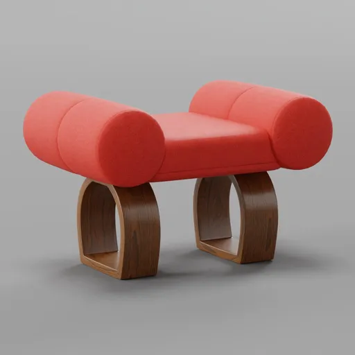 Fallen colums pouf