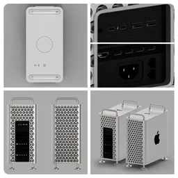Mac Pro Tower Clean Topology