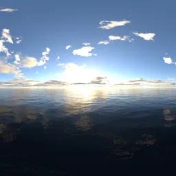 Sunset warm yellow light 18k