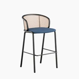 Rattan Barstool