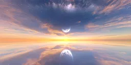 Pure Sky Sunset Planet