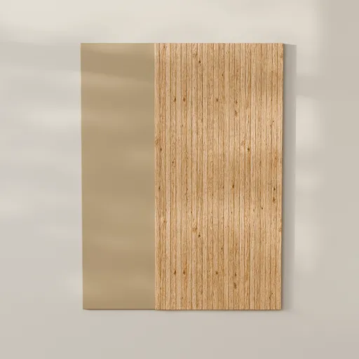 Fluted Wood Wall Panel