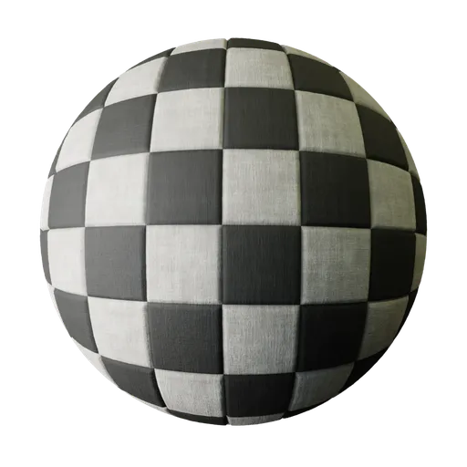 Fabric checkered panels